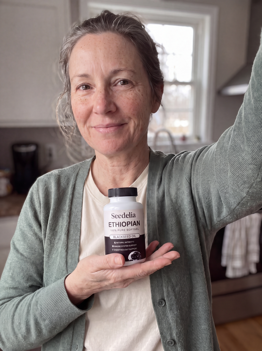Seedelia customer review photo — Emma C